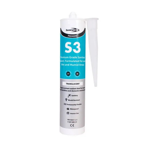 S3 Translucent Sanitary Silicone Sealant