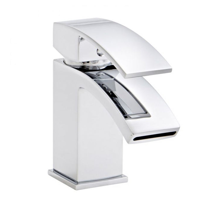 K-VIT Flair Mono Basin Mixer Inc Push Button Waste