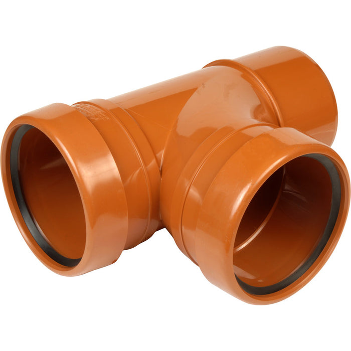 90°Junction 110mm Double Socket