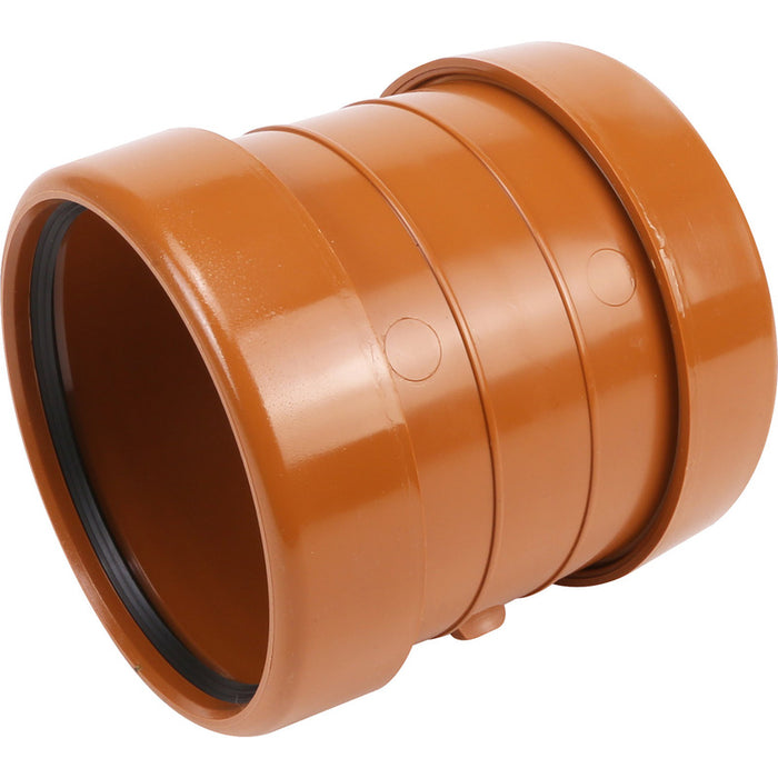 Pipe Slip Coupling Socket 110mm Double