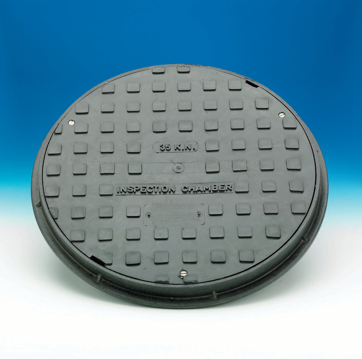 320mm Round  Plastic Cover & Frame