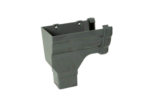 Classic Ogee Gutter Stopend Outlet Left Hand - 110mm X 80mm